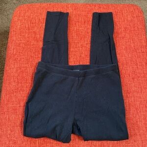 Y2K Charlotte Ronson Black Cotton Leggings Pants